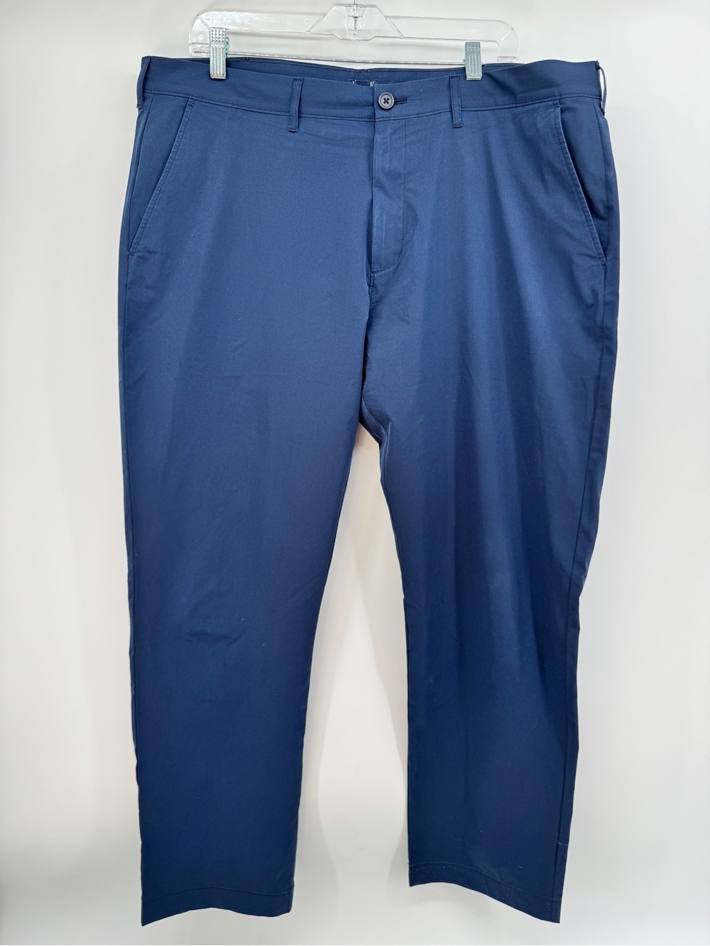 J.Crew Flex Pants Mens 38X32 Straight Fit Blue.